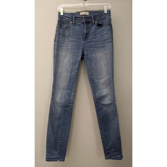 Madewell High Riser Skinny Jeans in Light Wash - Picture 1 of 5